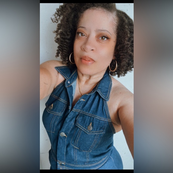 Future Collective Halter Dress - size 10 - Picture 6 of 6